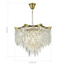 SL1659.303.10 Светильник подвесной ST-Luce Латунь/Прозрачный E14 10*60W OFELIA