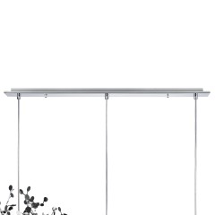 L3PL721134 Подвес тройной линейный EXTRA 3x3x5W(led) G9 (721134 - 3 + 572124 -1) ХРОМ