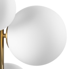 815043 Люстра CROCO 4х40W E14 ЛАТУНЬ