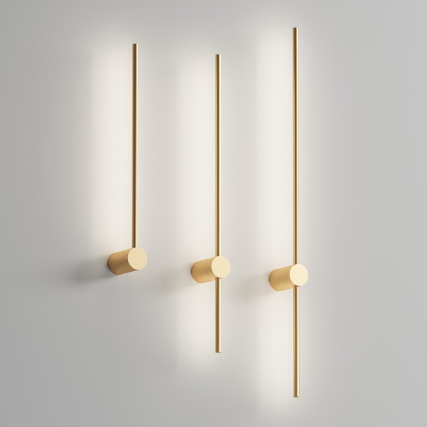 DK5014-SG Бра 1000 мм, 3000К, IP20, 12 Вт, матовое золото