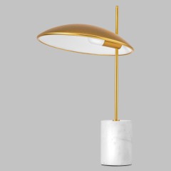 801913 Настольная лампа MARMARA LED 4W 400LM ЗОЛОТО/МРАМОР 3000K