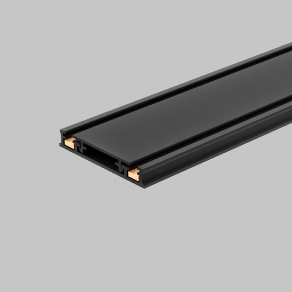 Ультра тонкий магнитный шинопровод 48В, 2 метра, Черный IL.0007.2002 BK