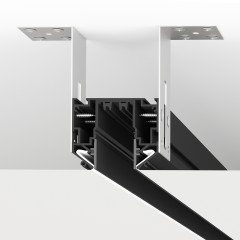 TR2022-BK Профиль-трек SMART ONE, для натяжных потолков, 2 м, алюминий, черный