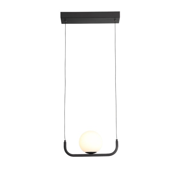 SL1581.403.01 Светильник подвесной ST-Luce Черный/Белый LED 1*8W 3200K BOTELLI