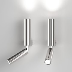 Настенный светодиодный светильник с поворотным механизмом 40020/1 LED хром