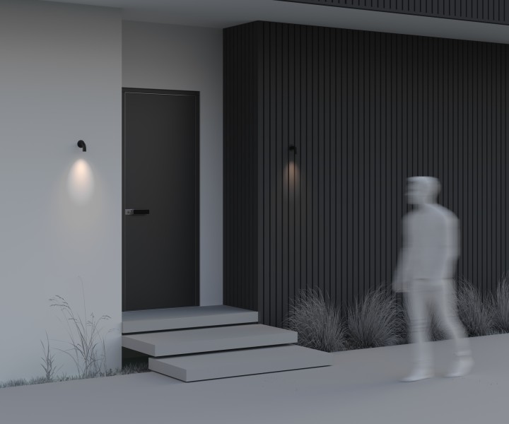 Настенный светильник (бра) Outdoor O477WL-L2GF3K