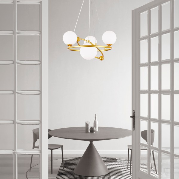 SLE2210-201-02 Светильник настенный Золотистый/Белый G9 LED 2*5W ARTU