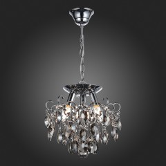 SL846.102.03 Люстра подвесная ST-Luce Темный хром/Тонированный черный E14 3*40W ORECCHINI