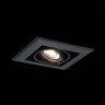 ST250.448.01 Св-к встр. Черный GU10 1*50W L126xW126xH70 220V Без ламп Встраиваемые светильники