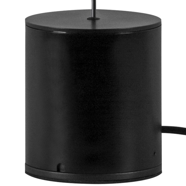 738657 Светильник подвесной UNDINE 20W LED 936LM 120G ЧЕРНЫЙ 3000K