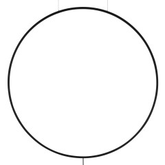 738657 Светильник подвесной UNDINE 20W LED 936LM 120G ЧЕРНЫЙ 3000K