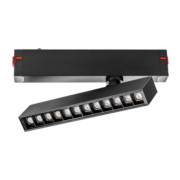 205317 Светильник д/1-фазного трека TETA  APP LED 9W 700LM 24G ЧЕРНЫЙ PRO 3000-6000K DIM