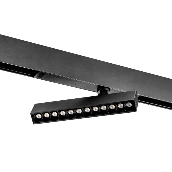 205317 Светильник д/1-фазного трека TETA  APP LED 9W 700LM 24G ЧЕРНЫЙ PRO 3000-6000K DIM