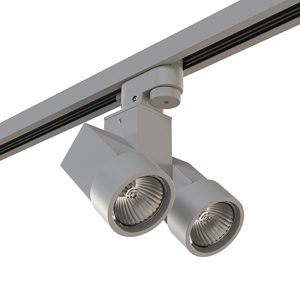 592029 Трековое крепление ASTA с 1-фазным адаптером к 05102x/05103x СЕРЫЙ