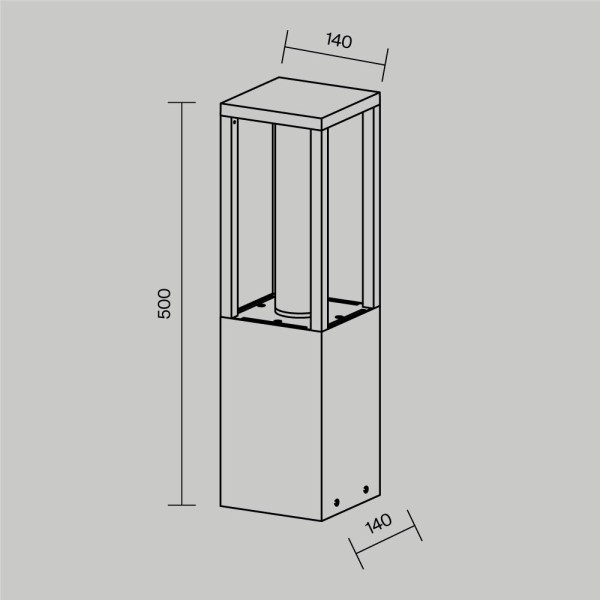 Ландшафтный светильник Outdoor O480FL-L12B3K