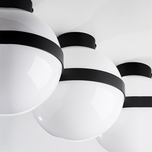 812117 Люстра GLOBO 1х40W E14 ЧЕРНЫЙ/БЕЛЫЙ