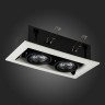 ST250.548.02 Св-к встр. Черный GU10 2*50W L245xW126xH70 220V Без ламп Встраиваемые светильники