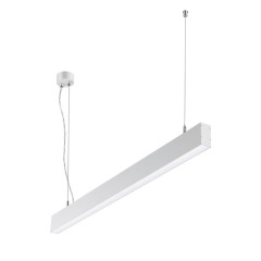 358879 OVER NT22 342 белый Светильник подвесной светодиодный (длина подвесов 1,2м) IP20 LED 4000K 30W вниз + 12W вверх 220V ITER