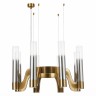 SL1235.303.08 Люстра подвесная ST-Luce Латунь/Хром, Прозрачный E27 8*40W ETTORE