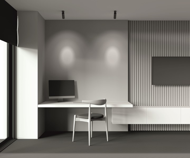 Потолочный светильник Technical C055CL-L12B3K-W-B