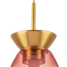 805112 Люстра COLORE LED 1х4W 220LM ЗОЛОТО/РОЗОВЫЙ 3000K