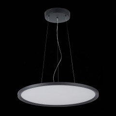 ST602.443.56 Светильник подвесной Черный LED 1*56W 4000K 5 040Lm Ra>80 120 IP20 D600xH36 185-265V Подвесные светильники