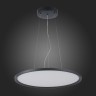 ST602.443.56 Светильник подвесной Черный LED 1*56W 4000K 5 040Lm Ra>80 120 IP20 D600xH36 185-265V Подвесные светильники