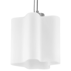 802110 Подвес NUBI 1х40W E27 ХРОМ/БЕЛЫЙ