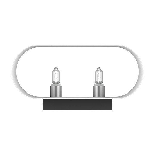 808620 Светильник настенный MURO 2х40W G9 ХРОМ/БЕЛЫЙ