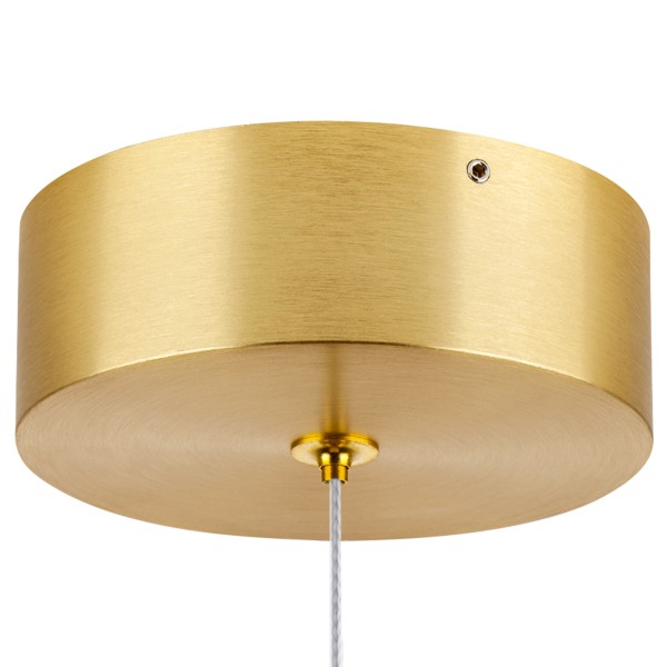 805403 Люстра COLORE LED 1х6W 320LM ЗОЛОТО/ЯНТАРНЫЙ 3000K