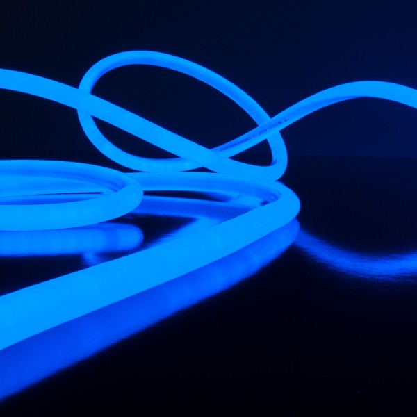 Светодиодный гибкий неон 220 В 9.6 Вт/м 144 Led/м 2835 IP67, круглый синий, 50 м Гибкий неон 220V 9,6W 144Led 2835 IP67 круглый синий, 50 м