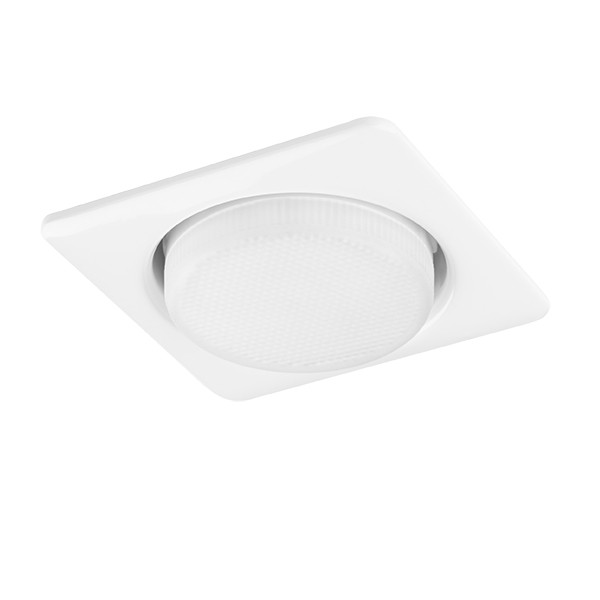 212120 Светильник TENSIO Q GX53 H4 220V SQUARE БЕЛЫЙ
