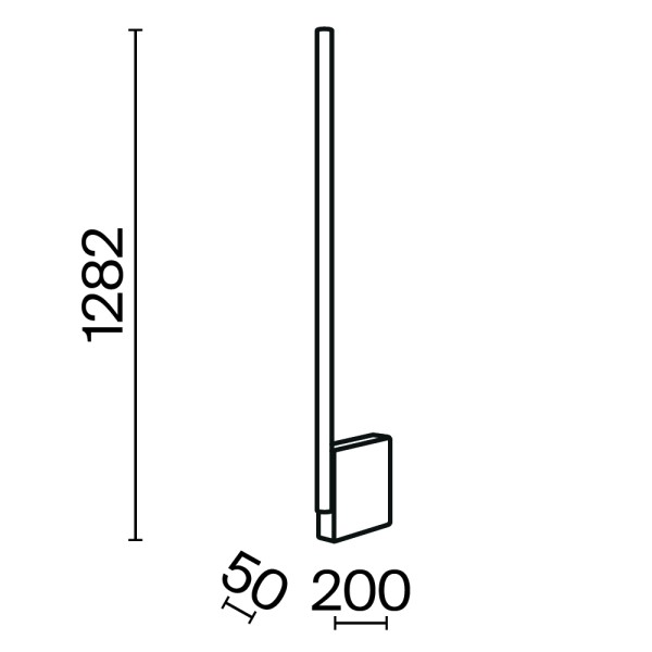 Напольный светильник (торшер) Maytoni MOD277FL-L24GR3K
