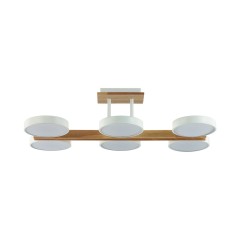 8030/108CL LEDIO LN25 264 белый, дерево/металл, акрил Потолочный светильник LED 108W 3000-6000К 220V PLATO