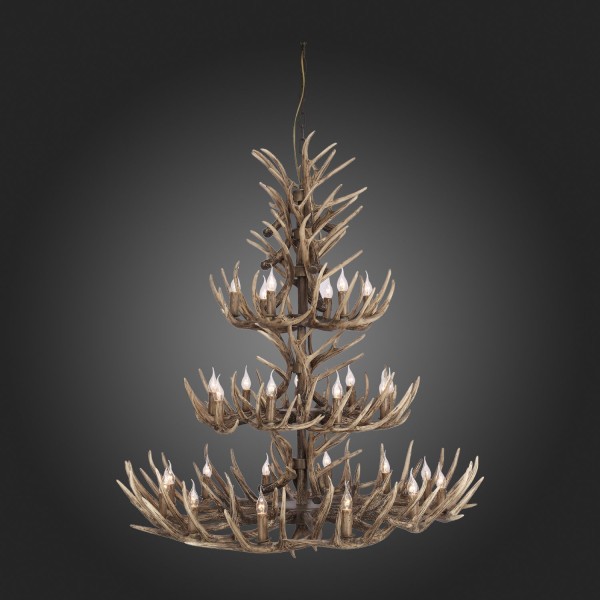 SL154.703.27 Люстра подвесная ST-Luce Серый E14 27*40W (из 3-х коробок) CORNA