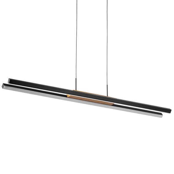 723517 Люстра LODI LED 36W 3240LM ЧЕРНЫЙ 3000K