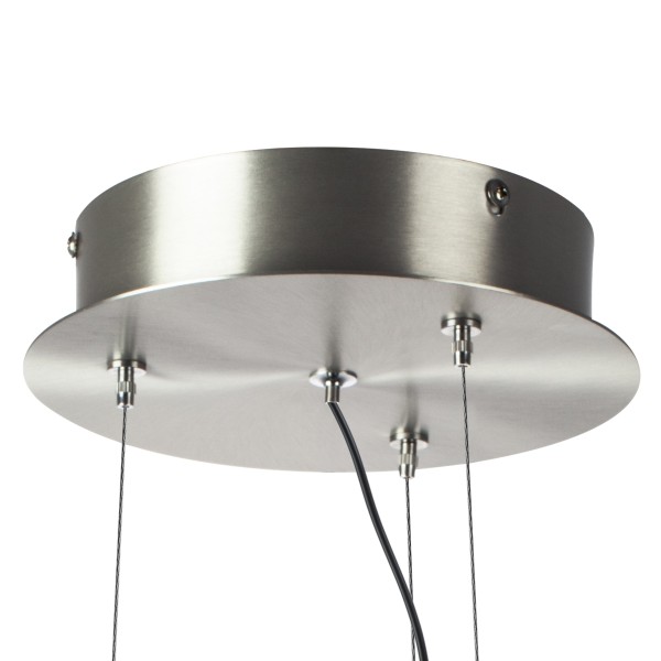 794118 Люстра NAPOLI LED 12W 700LM КОФЕЙНЫЙ/ПЕПЕЛЬНЫЙ 3000K