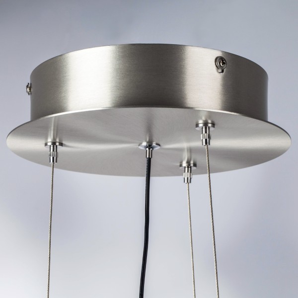 794118 Люстра NAPOLI LED 12W 700LM КОФЕЙНЫЙ/ПЕПЕЛЬНЫЙ 3000K