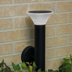 379637 Светильник уличный настен PIATTO LED 7W 450LM ЧЕРНЫЙ 3000K IP55