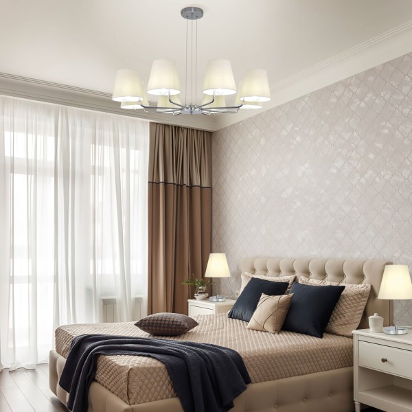 Настольный светильник 01165/1 хром