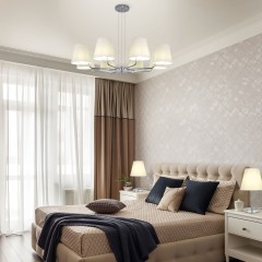 Настольный светильник 01165/1 хром