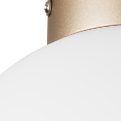 812023 Люстра GLOBO 1х40W E14 ШАМПАНЬ/БЕЛЫЙ