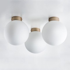 812023 Люстра GLOBO 1х40W E14 ШАМПАНЬ/БЕЛЫЙ