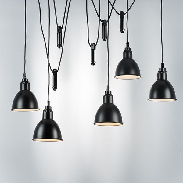 761057 Люстра ACROBATA 5х40W E14 ЧЕРНЫЙ