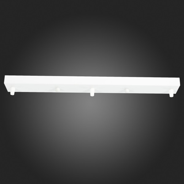 SL001.513.03 Потолочное крепление на 3 лампы (прямоугольное) ST-Luce Белый SL1