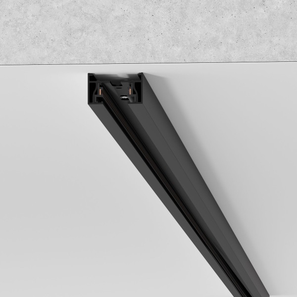 Однофазный шинопровод черный 1м 85079/00