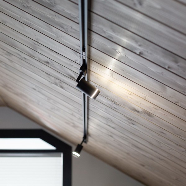 Однофазный шинопровод черный 1м 85079/00