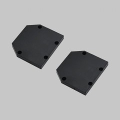 Торцевая заглушка комплект (2шт + 8 винтов) для шинопровода IL.0050.3000, Черный IL.0050.3005-BK