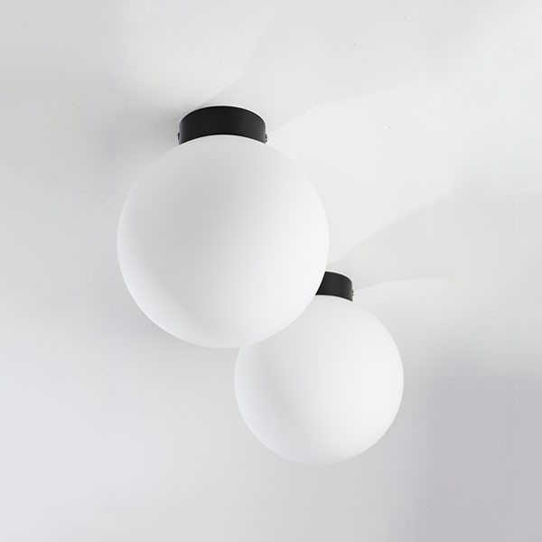 812027 Люстра GLOBO 1х40W E14 ЧЕРНЫЙ/БЕЛЫЙ