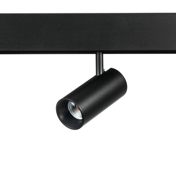 209137 Светильник 48V для 1-фазного трека UNO LED 10W 820LM 28G ANTIGLARE ЧЕРНЫЙ МАТОВЫЙ 3000K